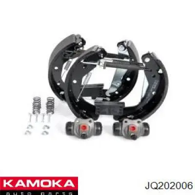Купить JQ202006 Kamoka Задние барабанные тормозные колодки