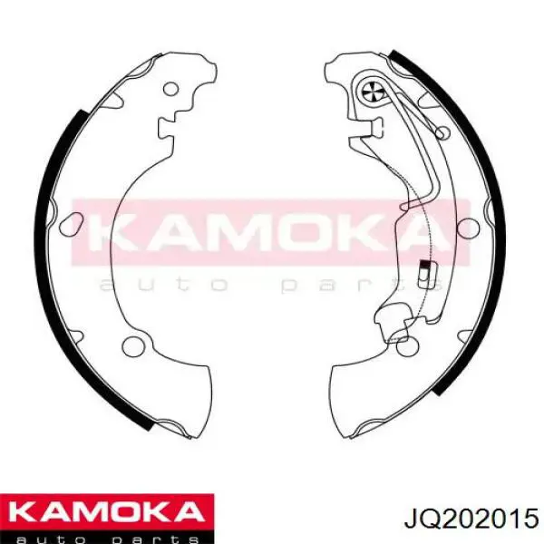 Тормоза рабочие задние ножные и тормозные барабаны Kamoka JQ202015 цена, от 18.70 USD