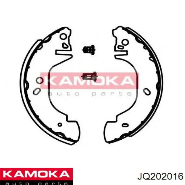 Купить JQ202016 Kamoka Задние барабанные тормозные колодки