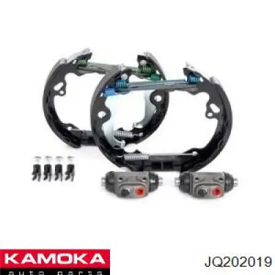 Купить JQ202019 Kamoka Задние барабанные тормозные колодки