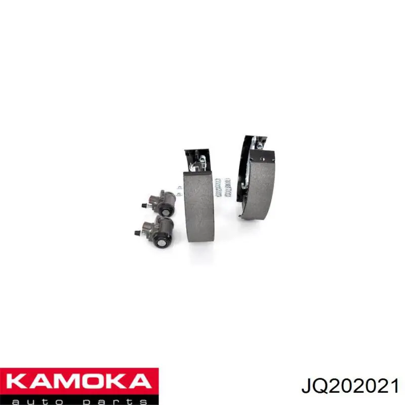 Купить JQ202021 Kamoka Задние барабанные тормозные колодки