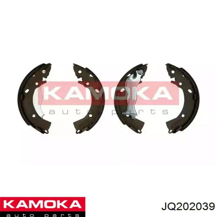 Купить JQ202039 Kamoka Задние барабанные тормозные колодки