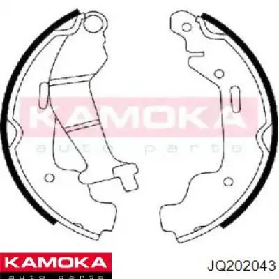 Колодки тормозные задние барабанные KAMOKA JQ202043