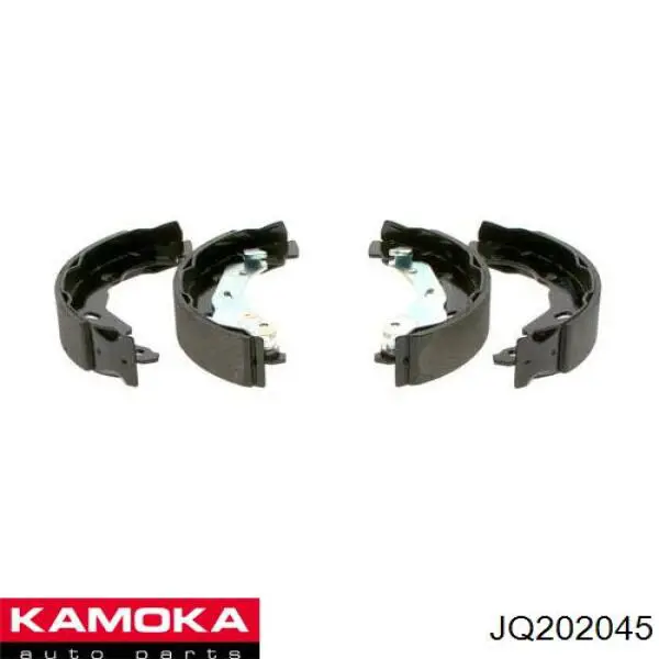 Купить JQ202045 Kamoka Задние барабанные тормозные колодки