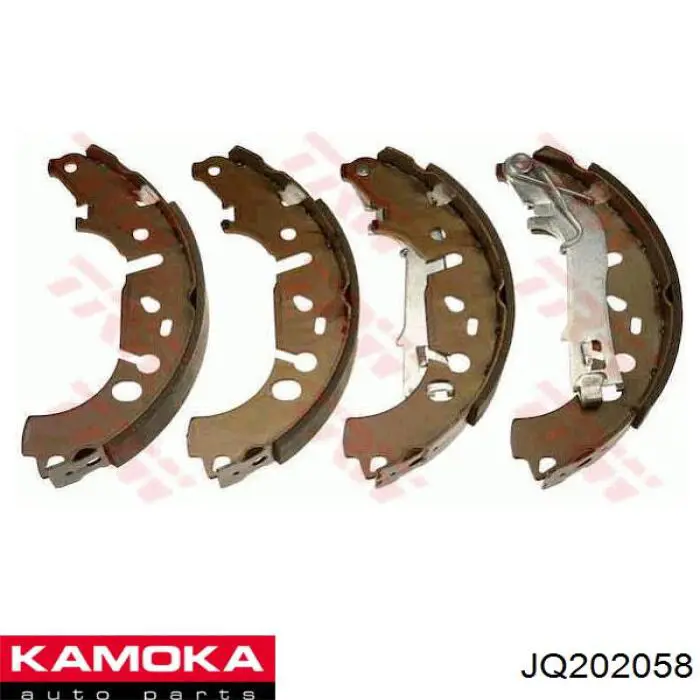 Тормоза рабочие задние ножные и тормозные барабаны Kamoka JQ202058 цена, от 19.57 USD