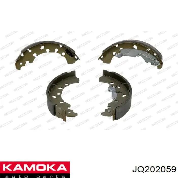 Тормоза рабочие задние ножные и тормозные барабаны Kamoka JQ202059 цена, от 16.61 USD