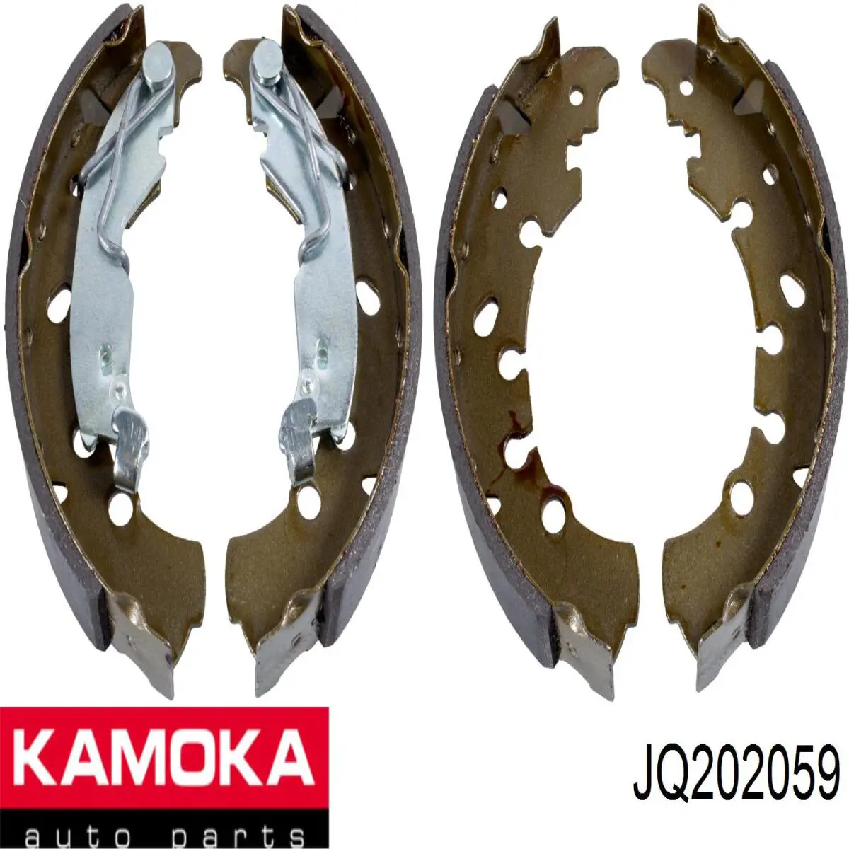 Купить JQ202059 Kamoka Задние барабанные тормозные колодки