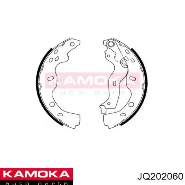 Задние барабанные колодки JQ202060 Kamoka