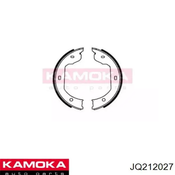 Колодки ручника (стояночного тормоза) Kamoka JQ212027