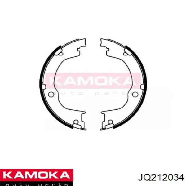 JQ212034 Kamoka колодки ручника (стояночного тормоза)