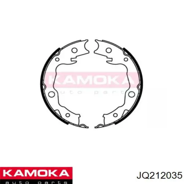 Колодки ручника (стояночного тормоза) Kamoka JQ212035