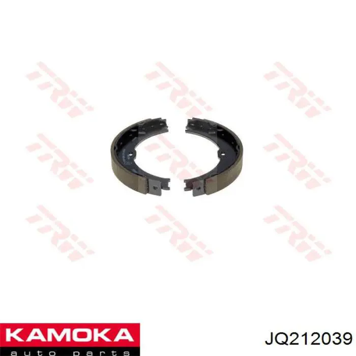 Колодки ручника JQ212039 Kamoka