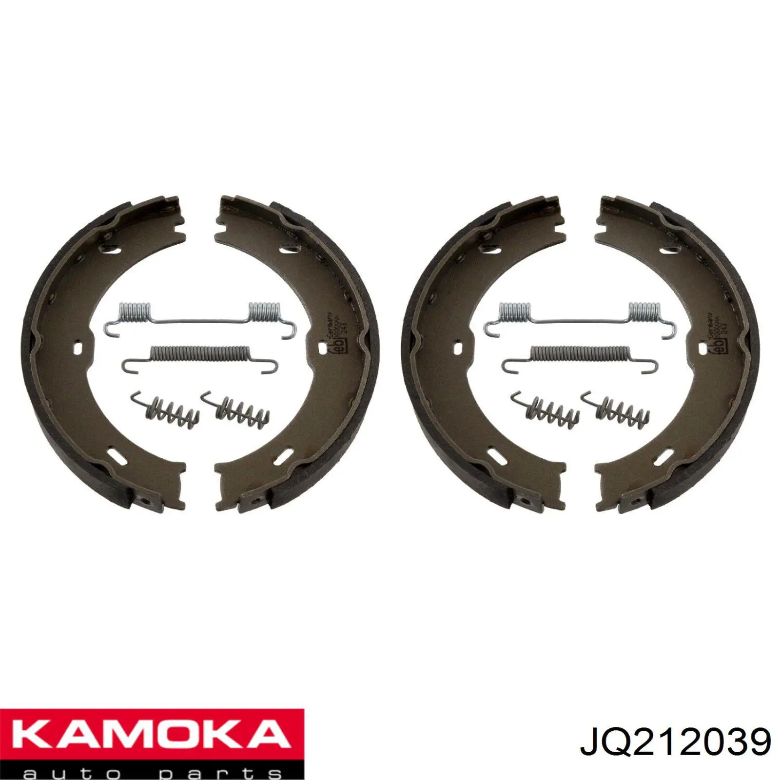 Тормозные колодки стояночного тормоза Kamoka JQ212039 цена, от 17.88 USD