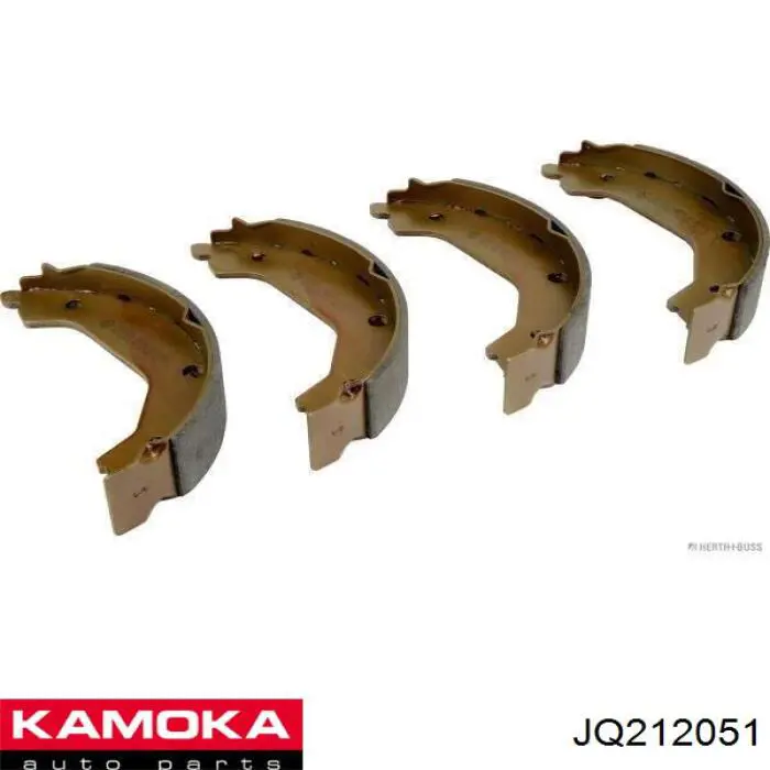Колодки ручника (стояночного тормоза) Kamoka JQ212051