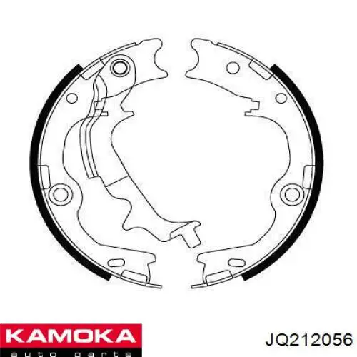 Тормозные колодки стояночного тормоза Kamoka JQ212056 цена, от 27.31 USD