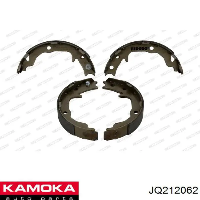 Колодки ручника (стояночного тормоза) Kamoka JQ212062