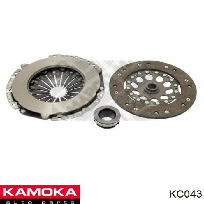 Купить KC043 Kamoka Комплект сцепления (диск, корзина, подшипник)