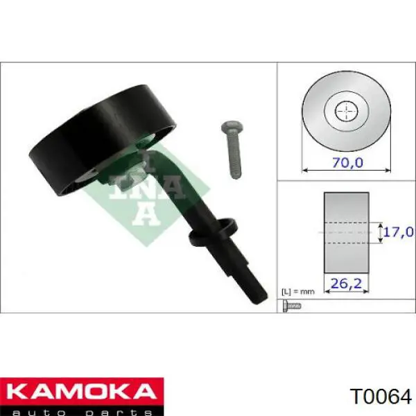 Водяной насос Kamoka T0064