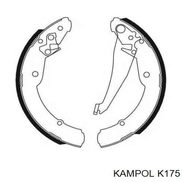 K-175 Kampol sapatas do freio traseiras de tambor
