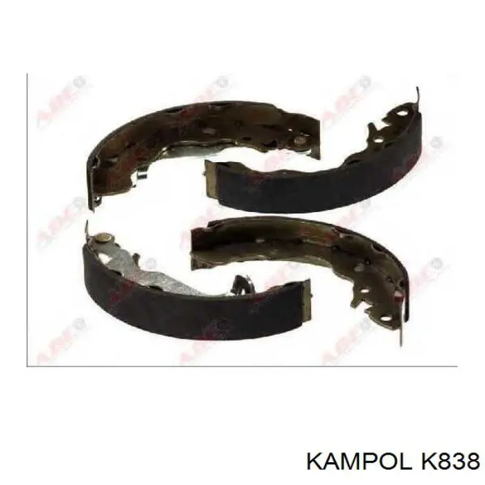 K838 Kampol Тормозные колодки ручника