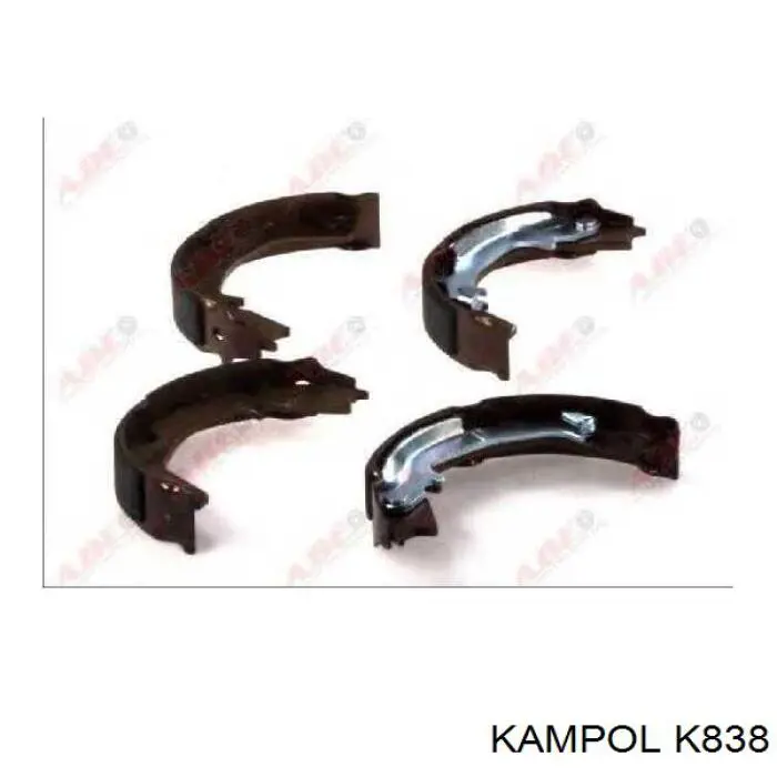 Колодки ручника K838 Kampol