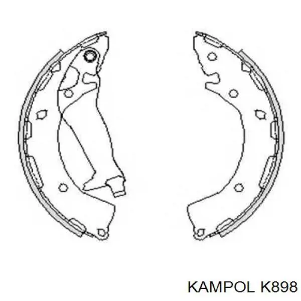 Задние барабанные колодки K898 Kampol