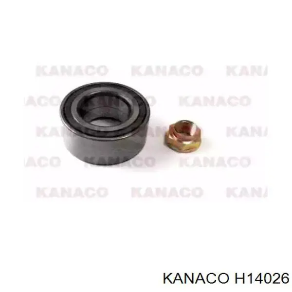 Комплект подшипника ступицы колеса Kanaco H14026 цена, от 34.25 USD