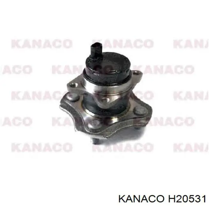 Маточина задня H20531 Kanaco