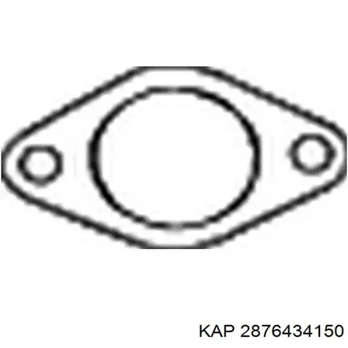 Прокладка глушителя 2876434150 KAP