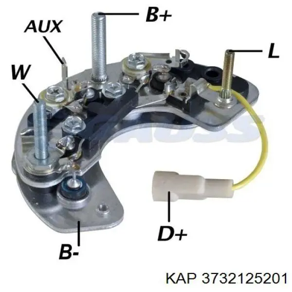 Инерционный шкив KAP 3732125201 цена, от 38.57 USD