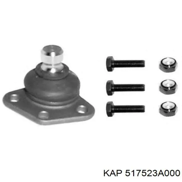 Болт ступицы 517523A000 KAP