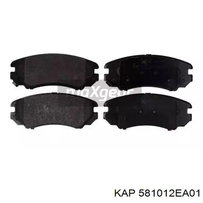 Колодки KAP 581012EA01 цена, от 16.34 USD