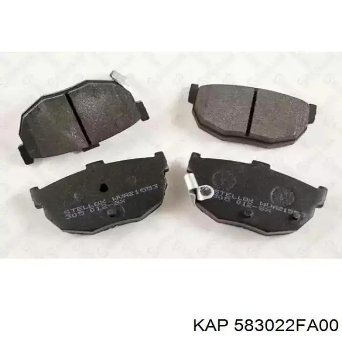 583022FA00 KAP Колодки тормозные дисковые комплект