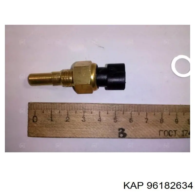 Sensor de temperatura del refrigerante 96182634 KAP