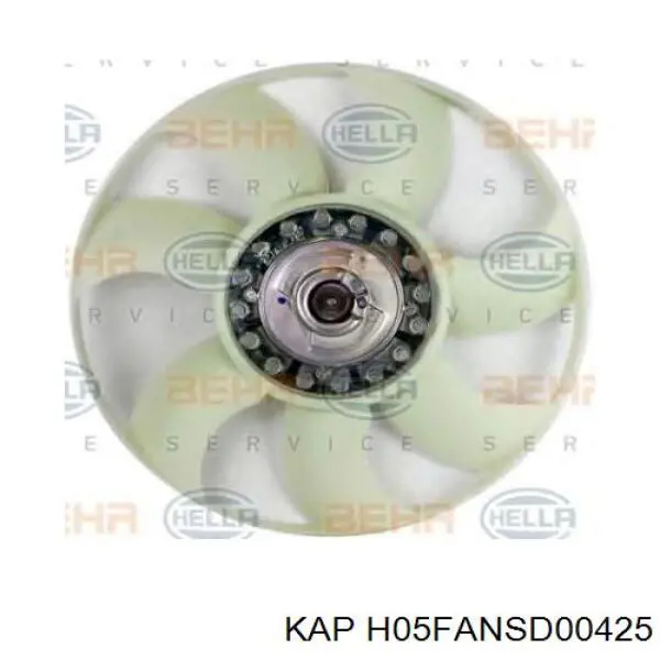 2535022000 Hyundai/Kia Рамка вентилятора