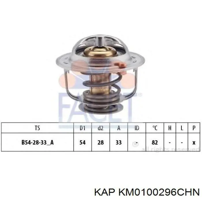 Термостат в корпусе KAP KM0100296CHN цена, от 9.58 USD
