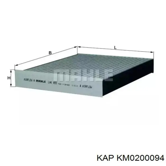 Элемент воздушного фильтра KAP KM0200094 цена, от 5.84 USD