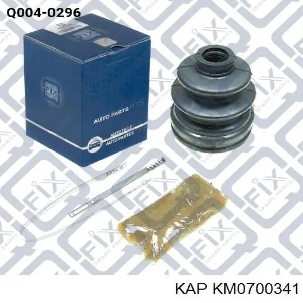 Пыльник шарнира угловых скоростей внутренний передний KAP KM0700341 цена, от 6.43 USD