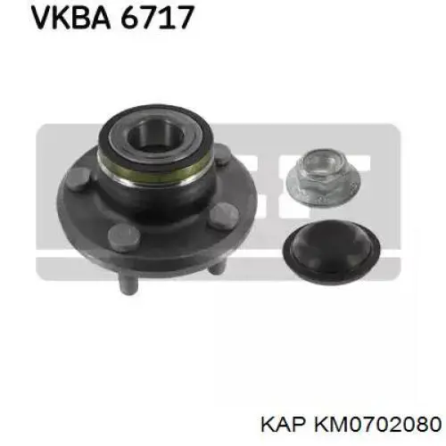 KM0702080 KAP Пыльник гранаты внутренний, правый