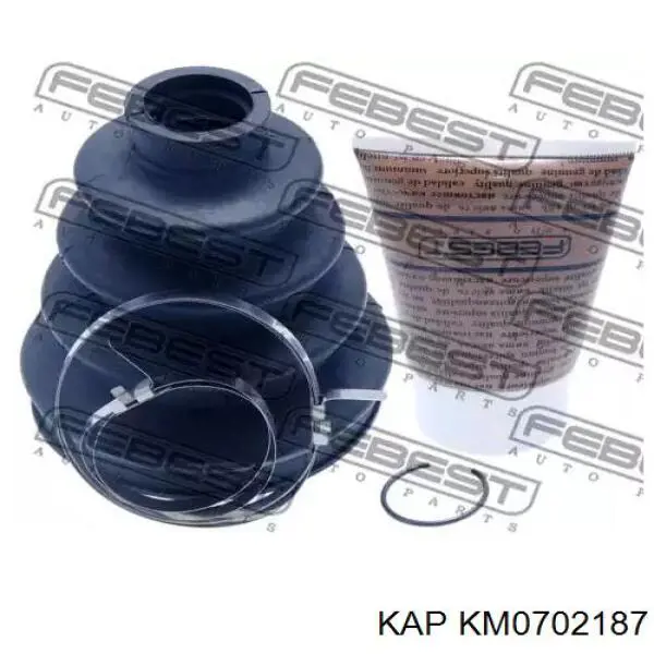 Пыльник ШРУСа наружный правый KM0702187 KAP