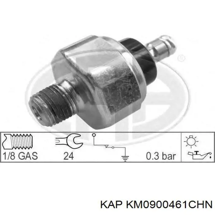 Манометры (указатель давления масла) KAP KM0900461CHN цена, от 3.91 USD