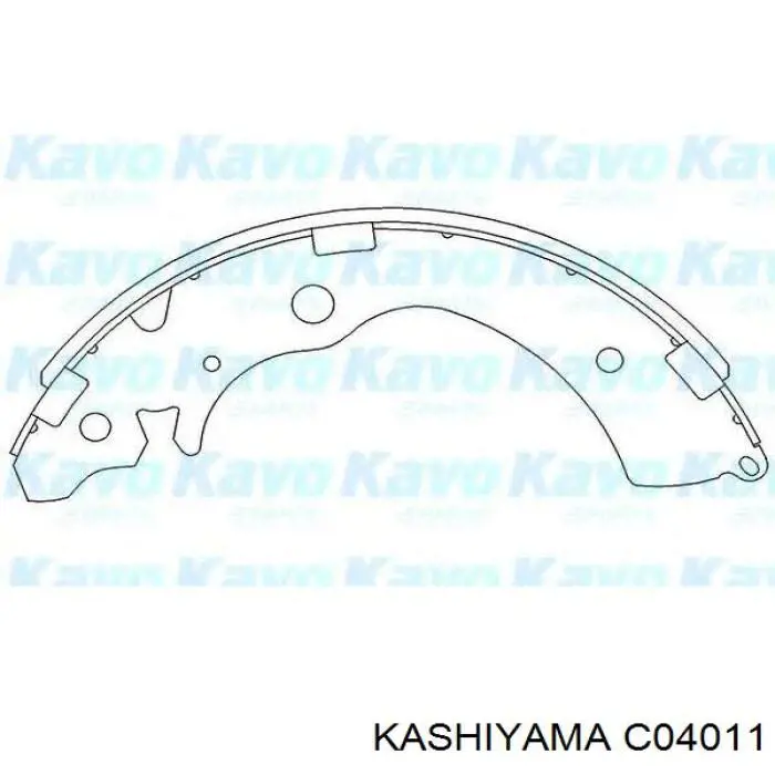 Барабанные колодки Kashiyama C04011