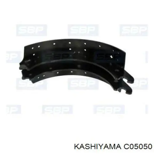 Задние барабанные колодки C05050 Kashiyama