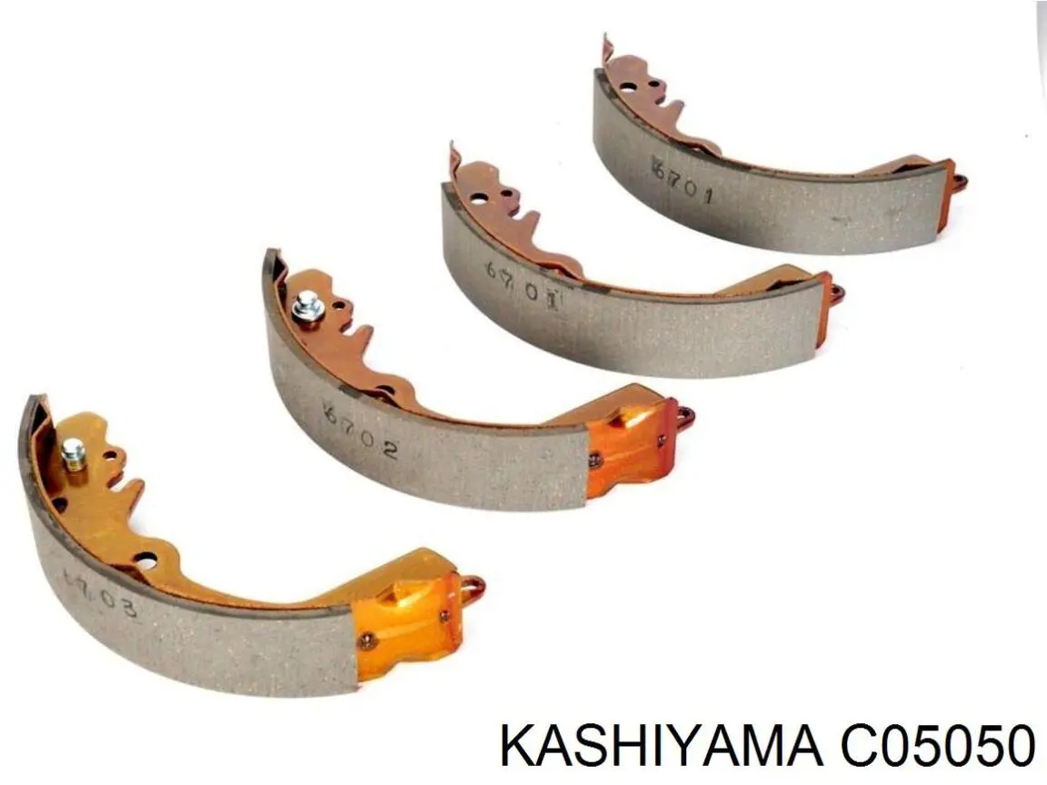 Задние барабанные колодки C05050 Kashiyama