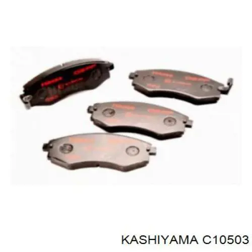 C10503 Kashiyama колодки тормозные передние дисковые