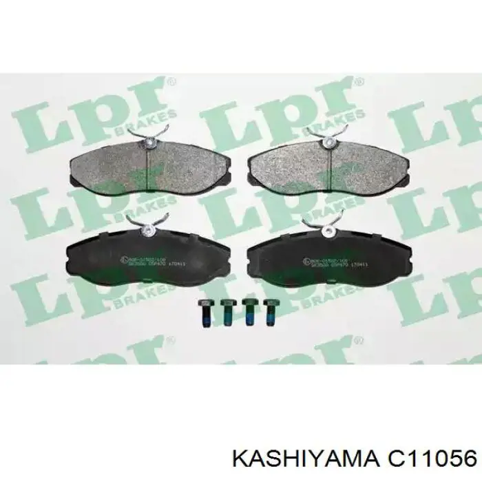 Купить C11056 Kashiyama Колодки тормозные