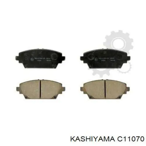 Купить C11070 Kashiyama Колодки тормозные