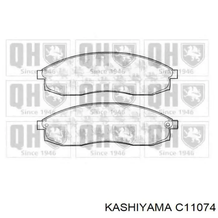 C11074 Kashiyama Колодки передние