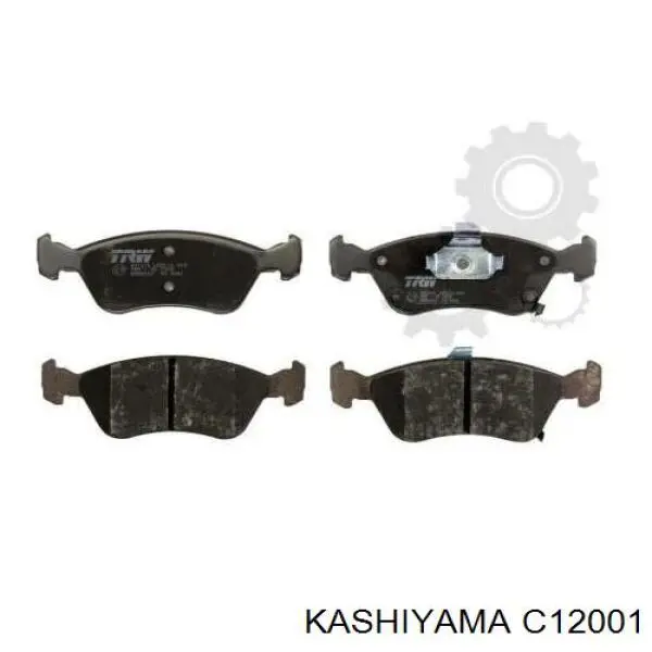 C12001 Kashiyama Колодки передние