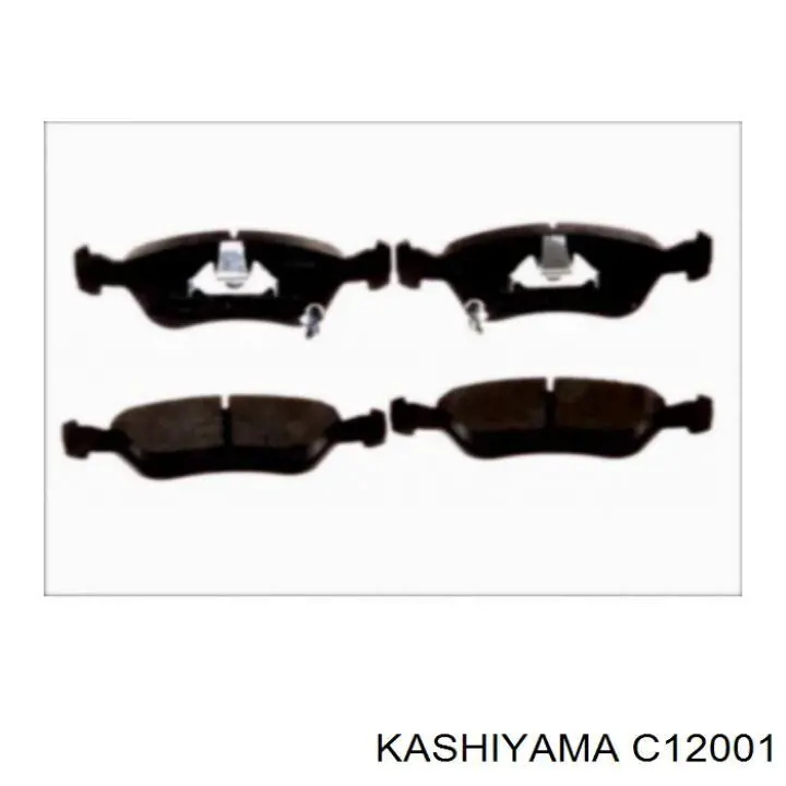 Колодки Kashiyama C12001 цена, от 16.95 USD
